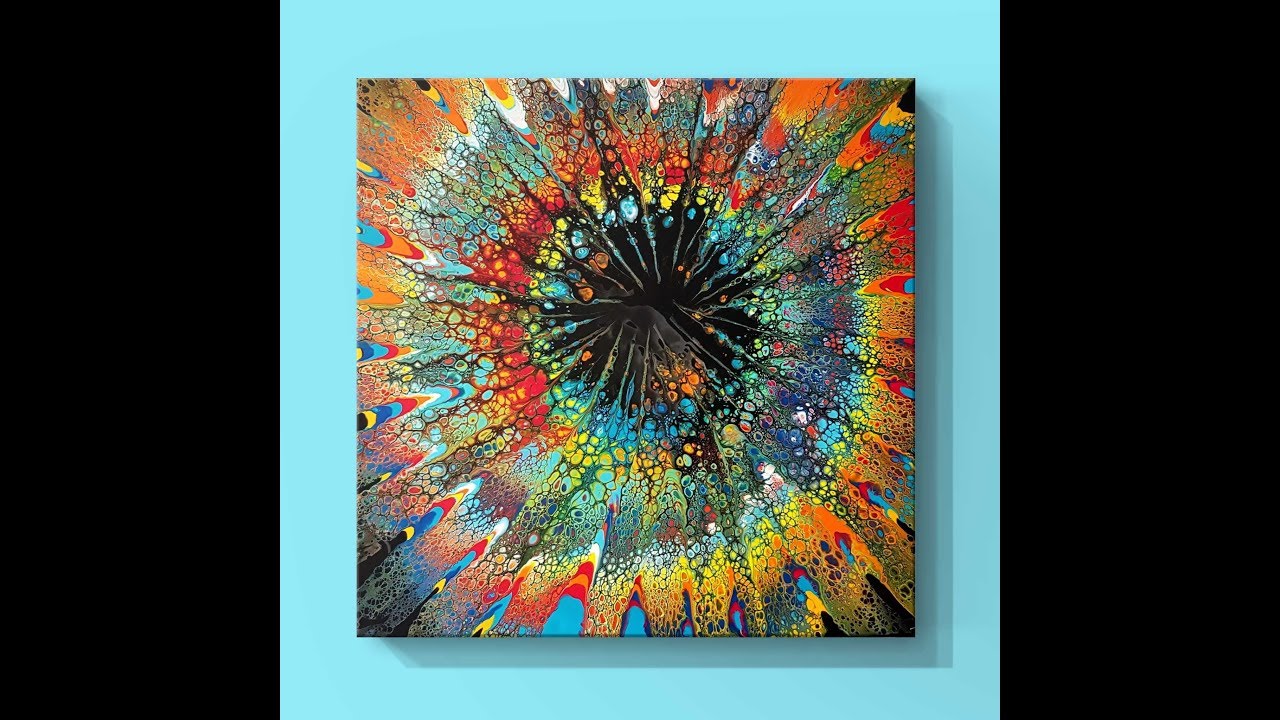 #107 Technicolour Starburst Swipe