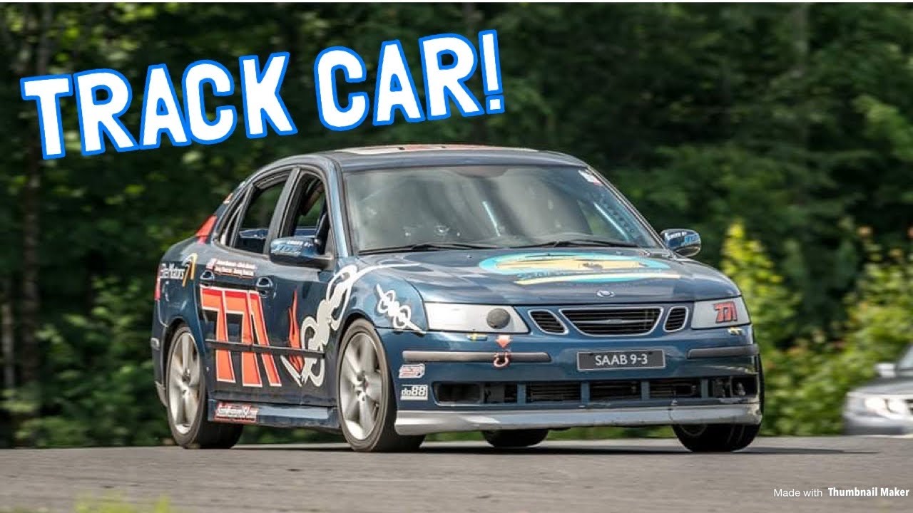 Выводим на трассу специально созданный гоночный автомобиль Saab 9-3!
