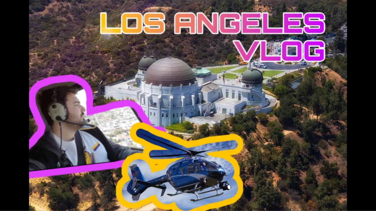 HELİKOPTERLE DAN BİLZERİAN’NIN EVİNİN ÜZERİNDEN UÇTUM! / LOS ANGELES VLOG