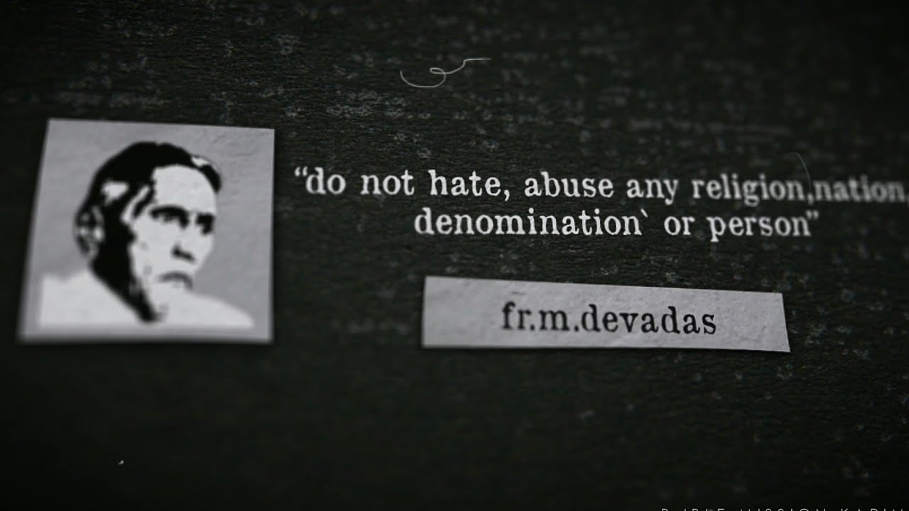 Quotes of Fr.M.Devadas | Memorial Day | Bible Mission