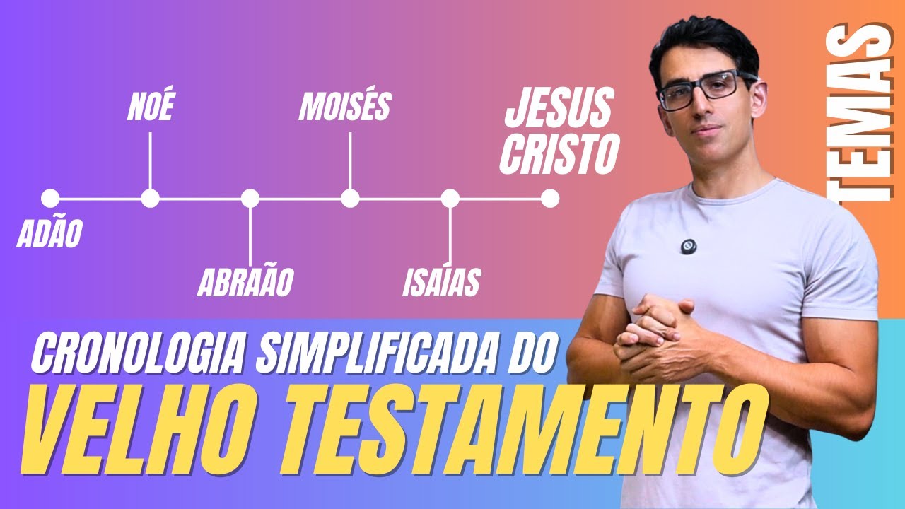 Linha do tempo do Velho Testamento simplificada - a cronologia da Bíblia