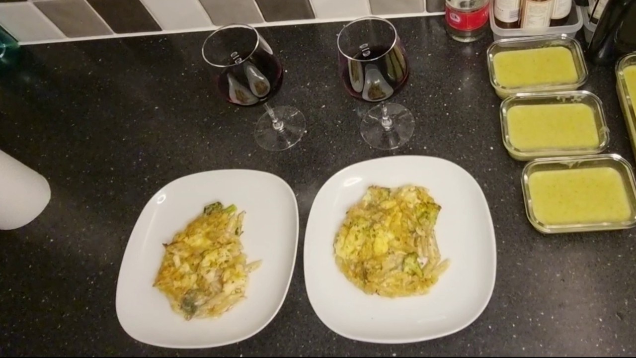 Broccoli and cauliflower mac and cheese