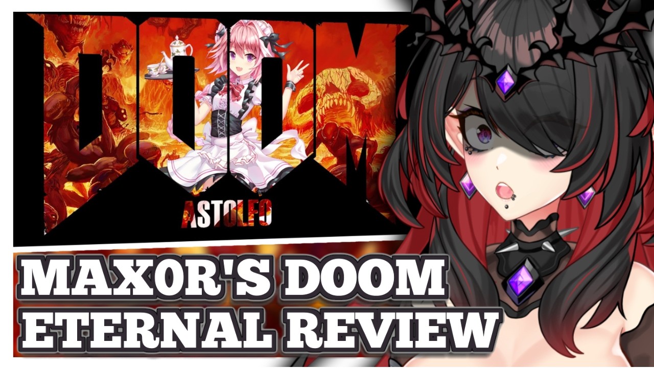 Реакция на обзор DOOM Eternal от Max0r | Alpha Male Gaming | Amogus Edition