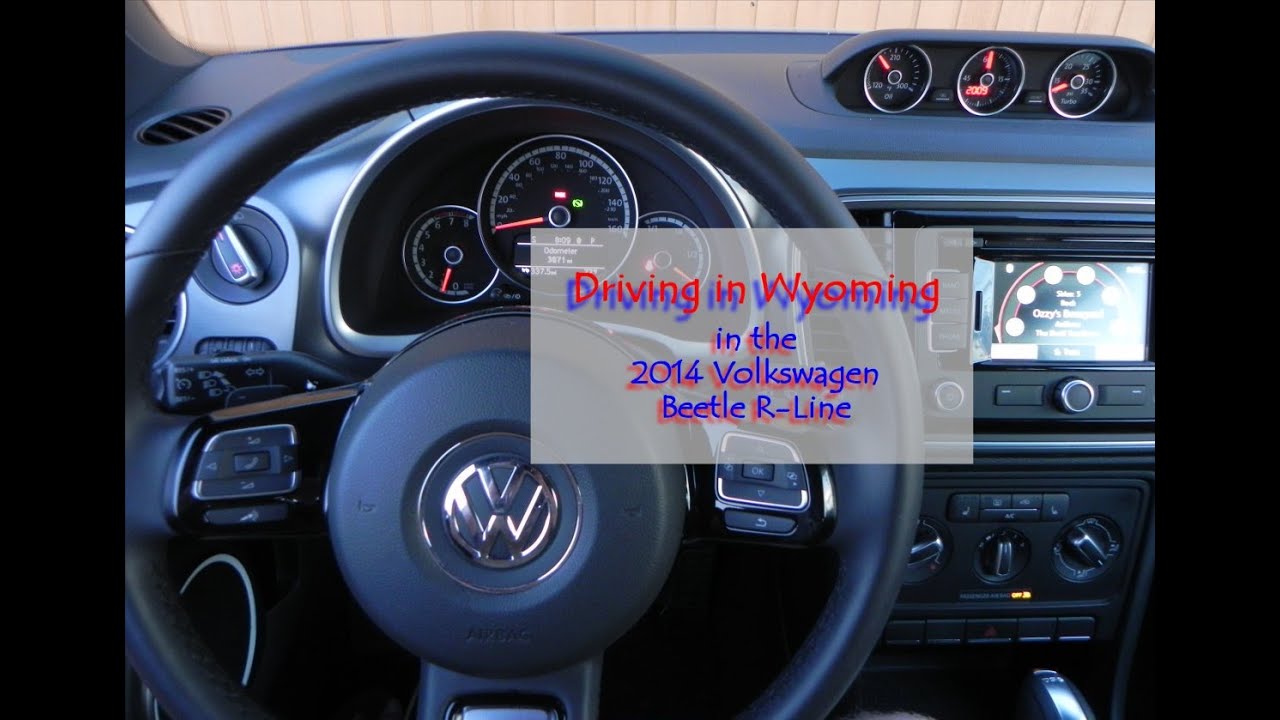 2014 Volkswagen Beetle R Line interior review