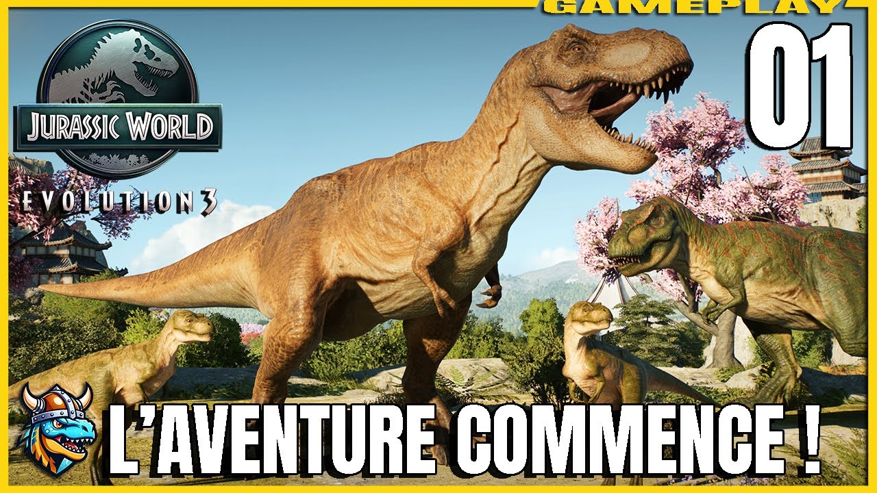 We're off on a new Jurassic adventure! - JURASSIC WORLD EVOLUTION 3