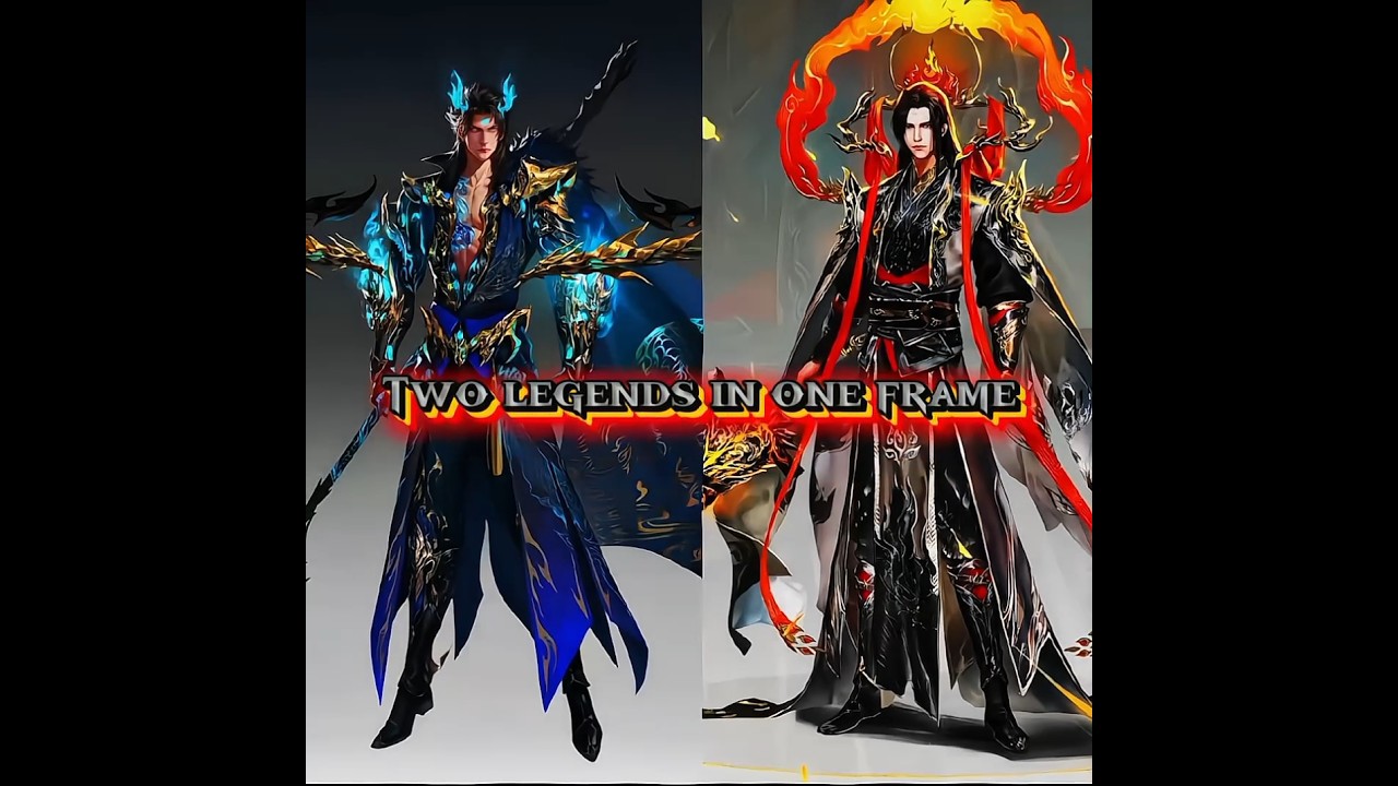 xiaoyan and Lin dong 🗿 look in the great ruler #donghua