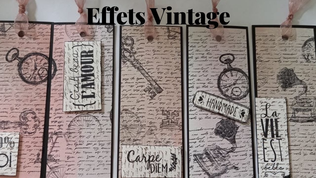 SCRAP :  Tuto Fond Vintage