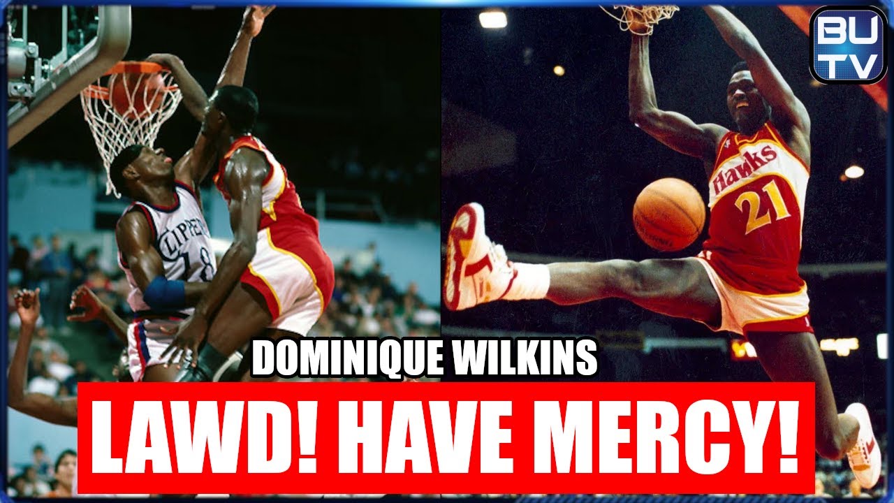 Kobe Fan Reacts To Dominique Wilkins CRAZY Dunk Reel! Over 10 Minutes Of Highlights | 【日本語字幕】