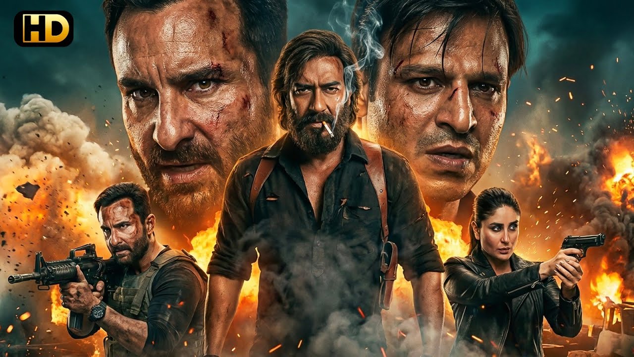 देखिए Ajay Devgn और Kareena Kapoor की सुपरहिट एक्शन बॉलीवुड फुल मूवी | Saif Ali Khan, Vivek Oberoi