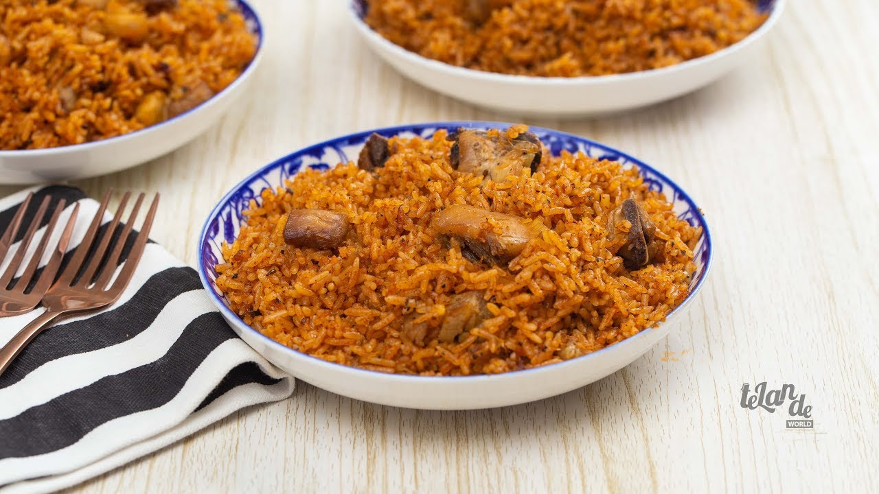 Coconut Milk Jollof Rice