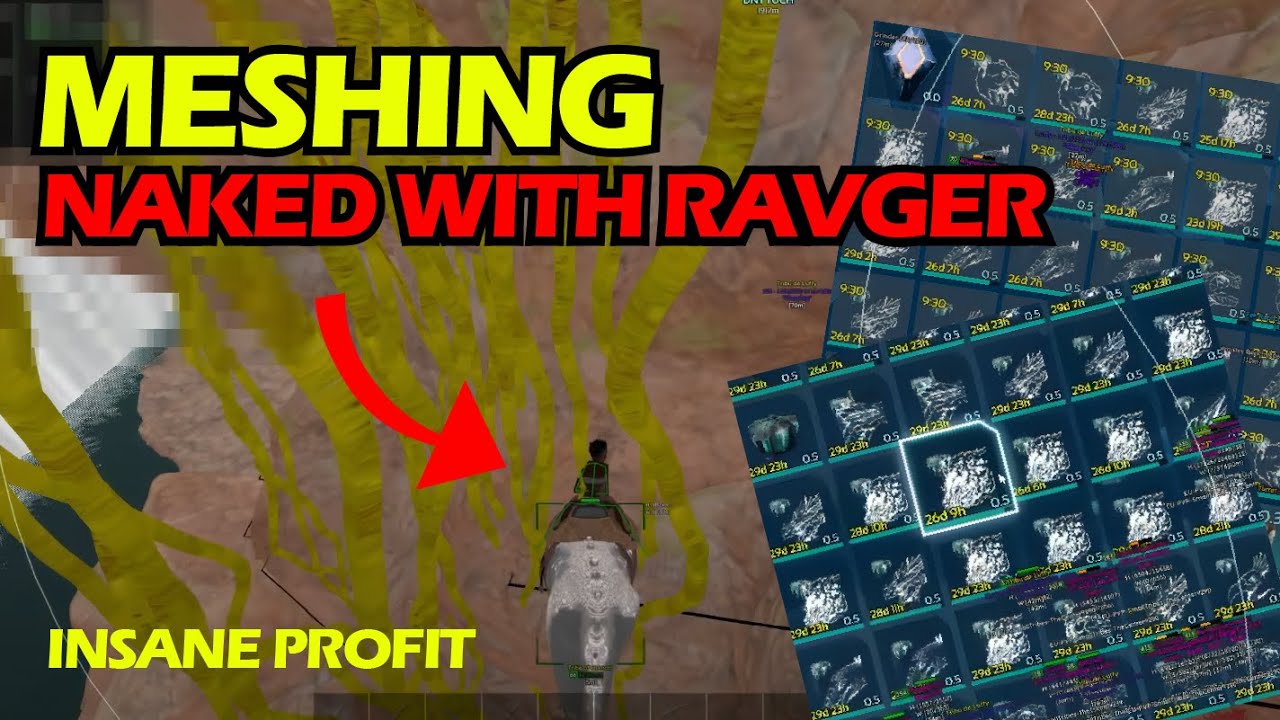 how to fresh start in asa by meshing ratholes | ASA small tribe | E04