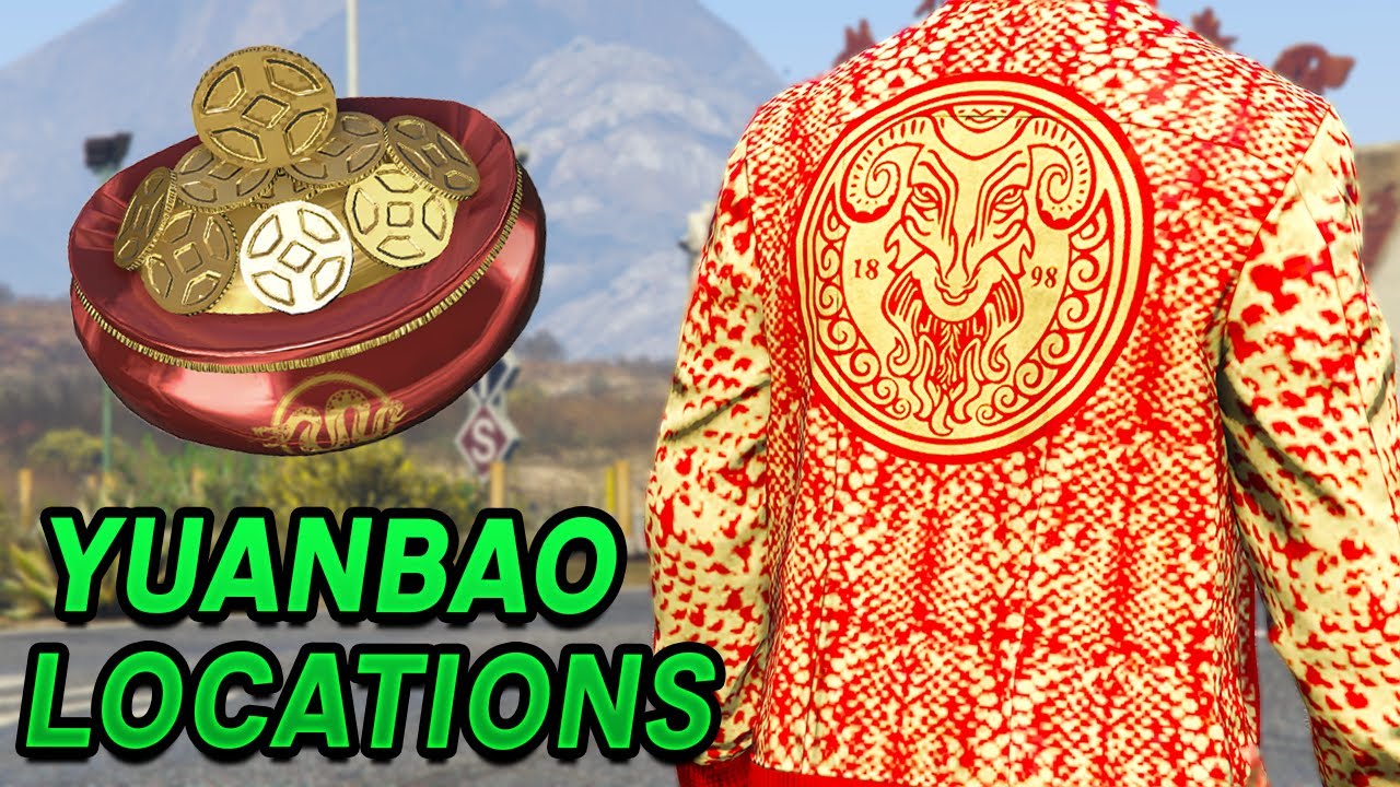 All Yuanbao Locations (Gold Snake Santa Capra Outfit) | GTA Online