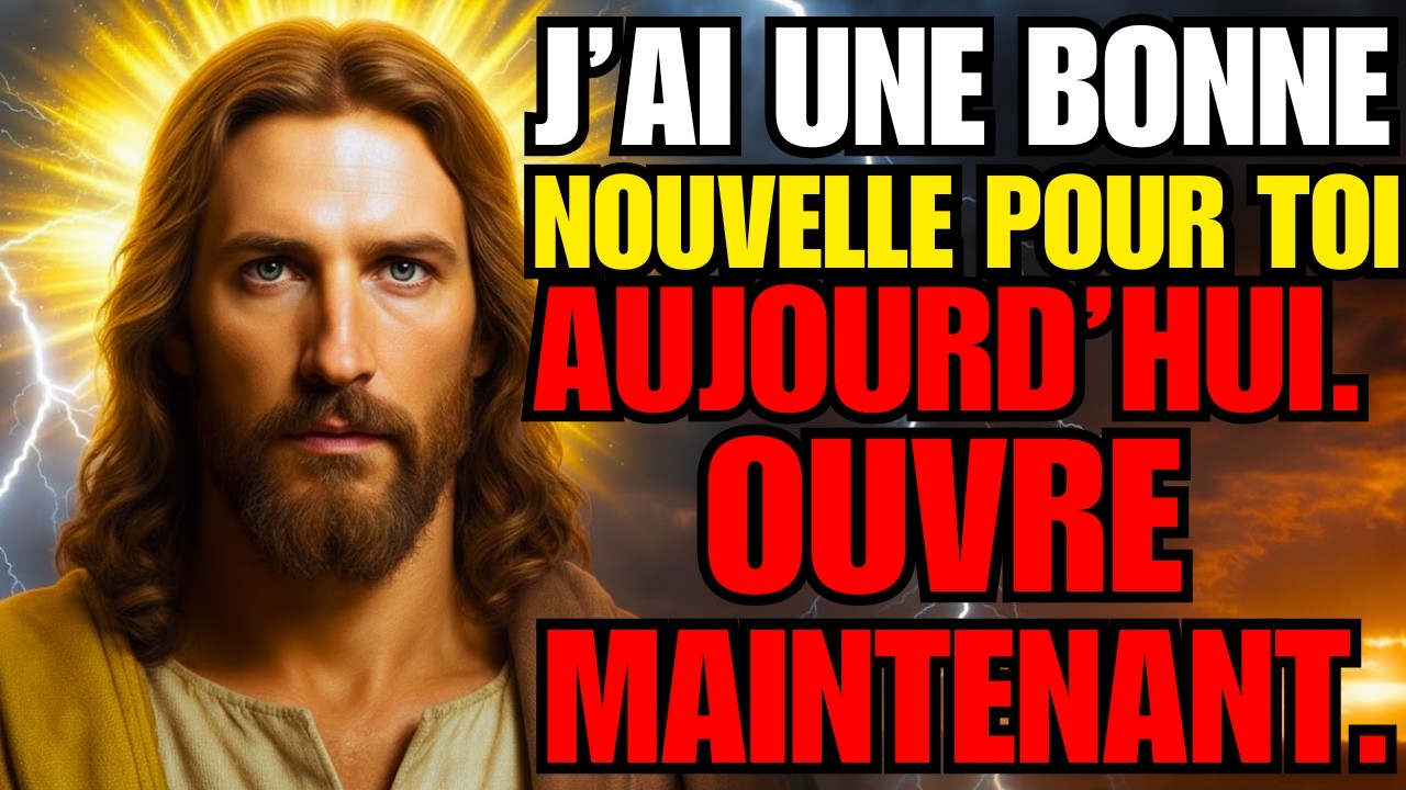 🛑 Dieu dit : lis ceci avant que ça disparaisse… | Message de Dieu aujourd’hui