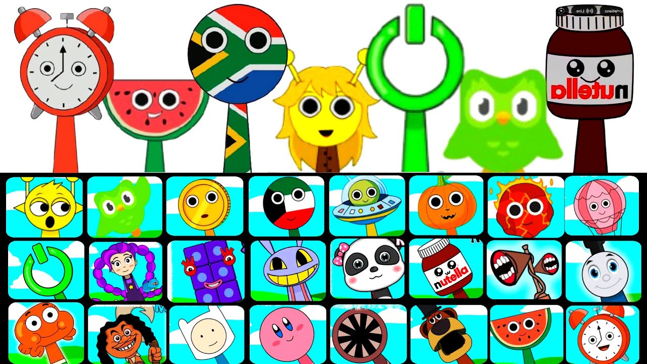 My Sprunki OC Samira Simon_s Mom from Clocky Game.Phase 1 to Phase 2 Past 26 