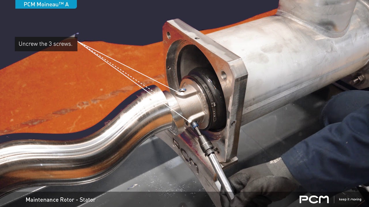 PCM Moineau™ A maintenance - Rotor & stator