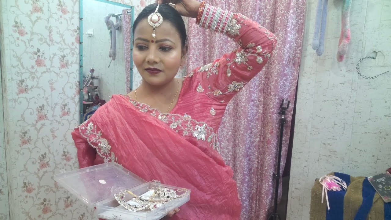 Finally शादी के लिए तैयार हो गई..My Makeup 💄