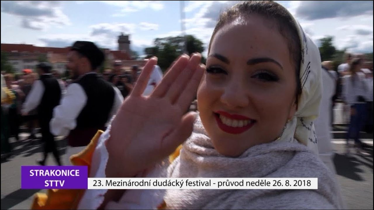 23. Mezinárodní dudácký festival Strakonice 2018 - nedělní průvod