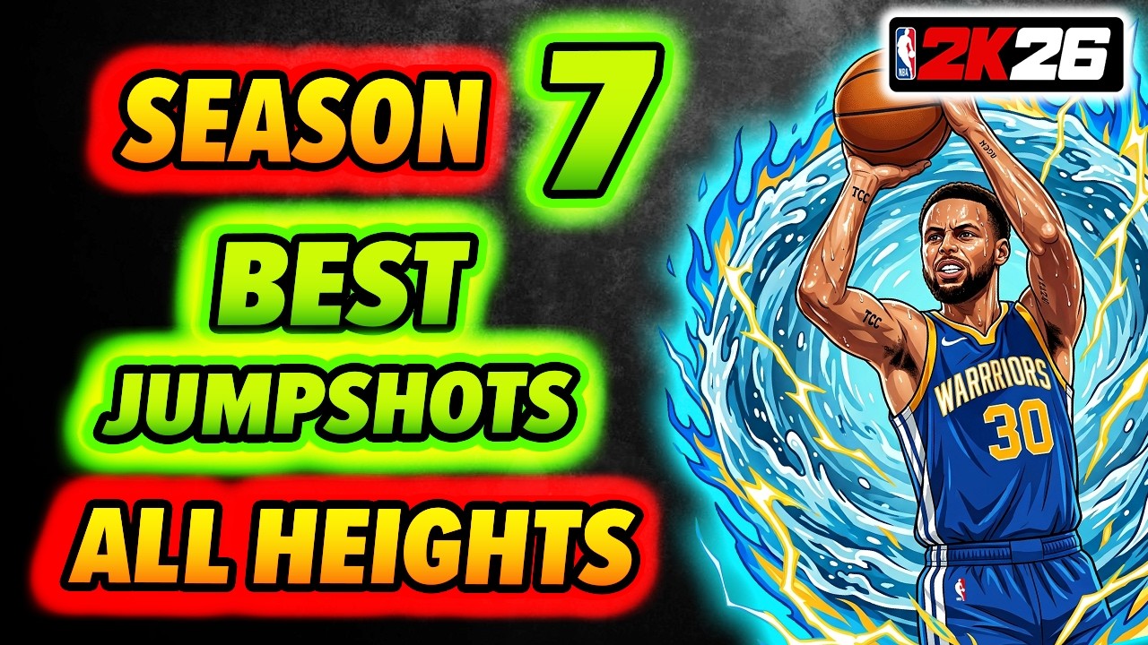 Лучшие броски в прыжке для всех ростов в 7 сезоне : NBA 2K26