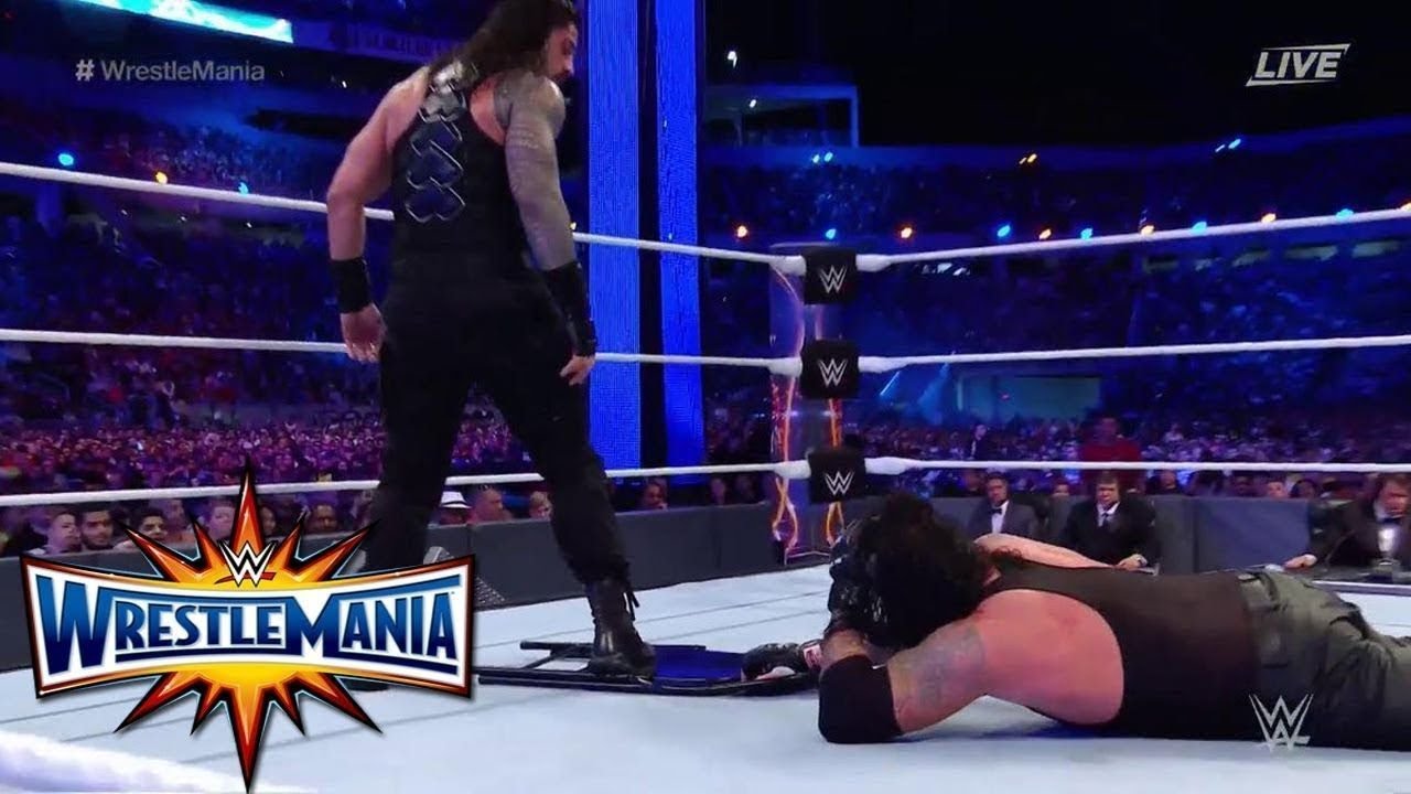 FULL MATCH - Roman Reigns vs. The Undertaker - No Holds Barred Match: WrestleMania 33