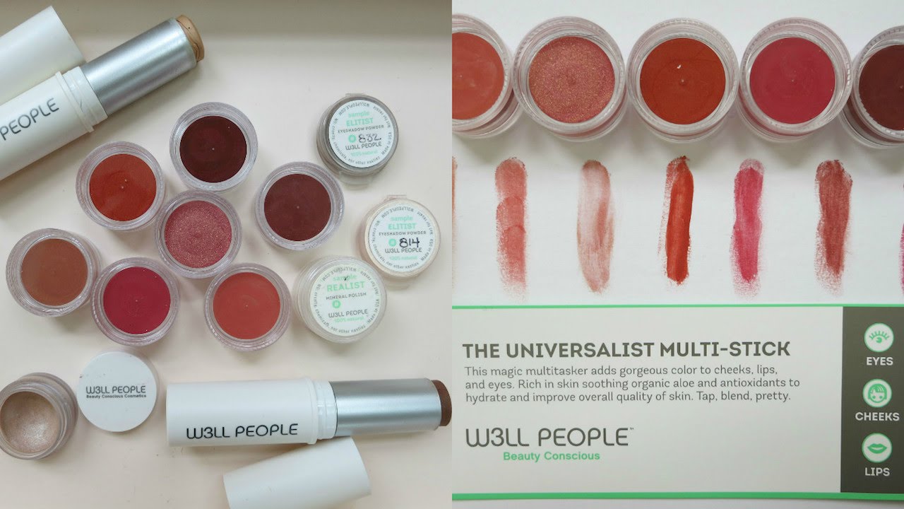 W3LL People Collection + Universalist Multi-Stick Lip Swatches ( et un Valentine's Day Giveaway)