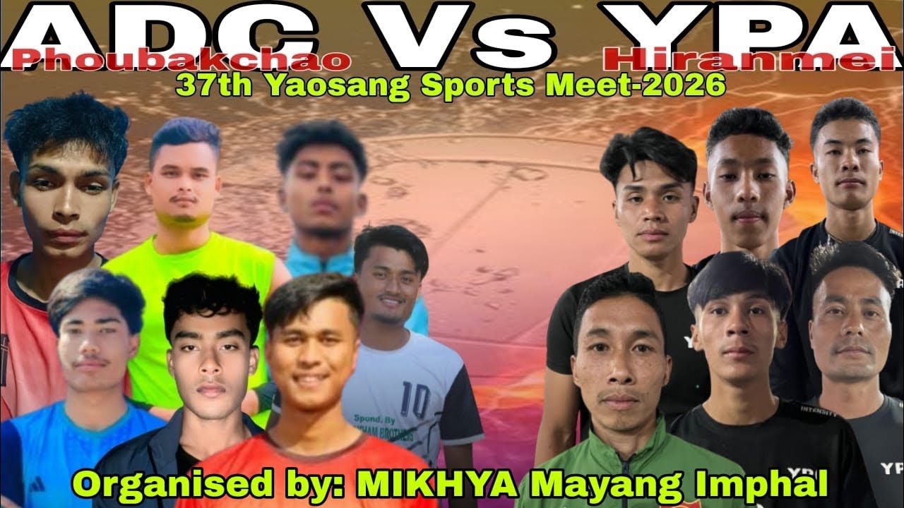 1st Semi Final || ADC Vs YPA 37th Yaosang Sports Meet-2026 || Inter Village Volleyball Tournament