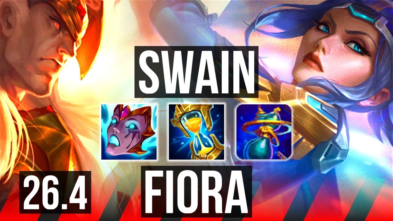 SWAIN vs FIORA (TOP) | KR Master | 26.4