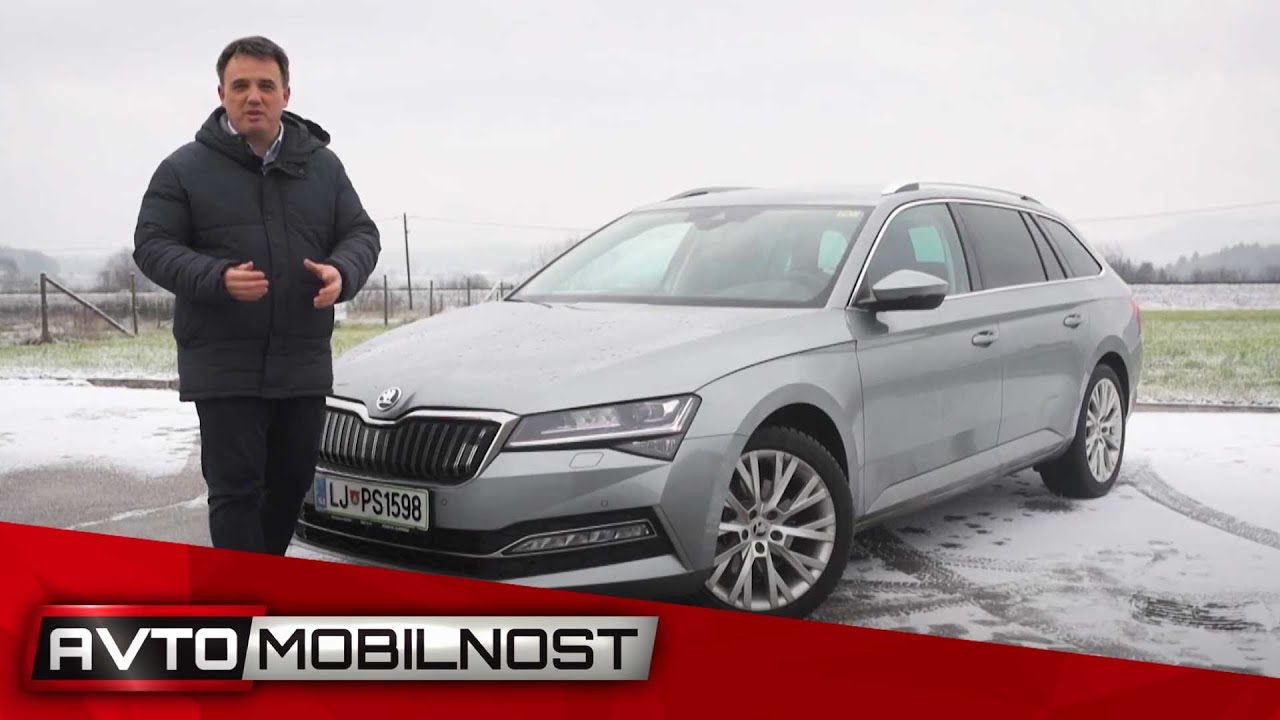 Škoda superb iV 2021 - TEST - za tiste, ki se vozite manj