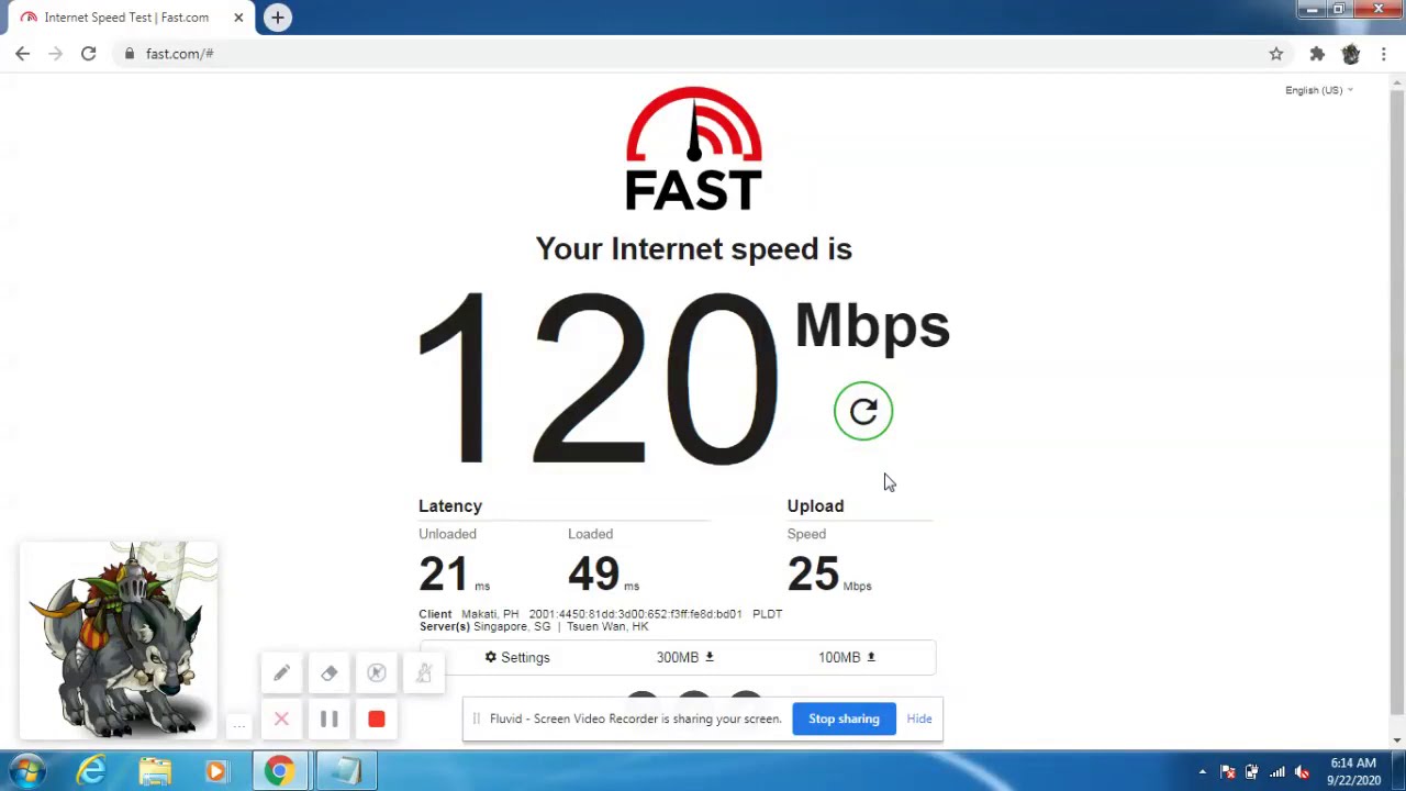 insane 120 mbps speed test watch full video
