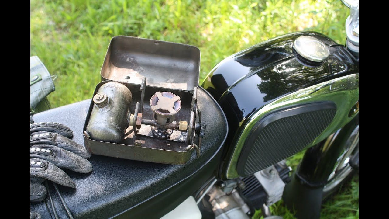 初夏の風　～ホンダスポーツカブ＆仏軍用VESTA～French military stove VESTA