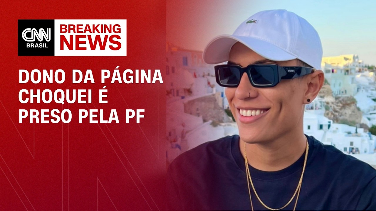 Criador da Choquei &eacute; preso em opera&ccedil;&atilde;o que prendeu MC Ryan SP e Poze | CNN NOVO DIA