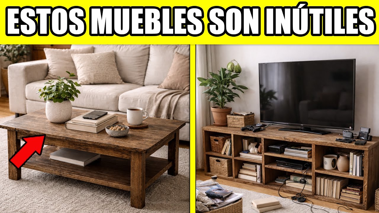 Los 12 PEORES muebles que USTED TIENE EN CASA! (¡Tírelos o reemplácelos HOY!) – Minimalismo