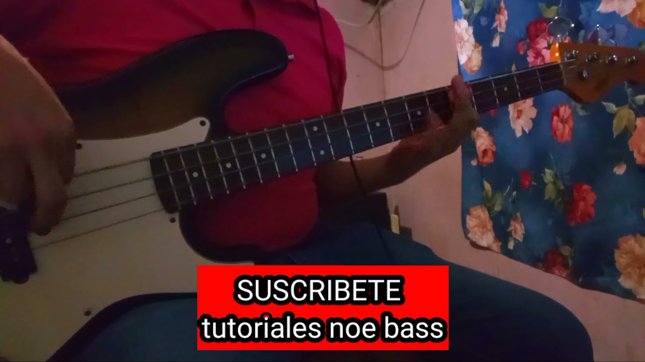 LOS PLAYER'S-Paque Son Pasiones✌️ coVer En BAJO 4cuerdas #noebass
