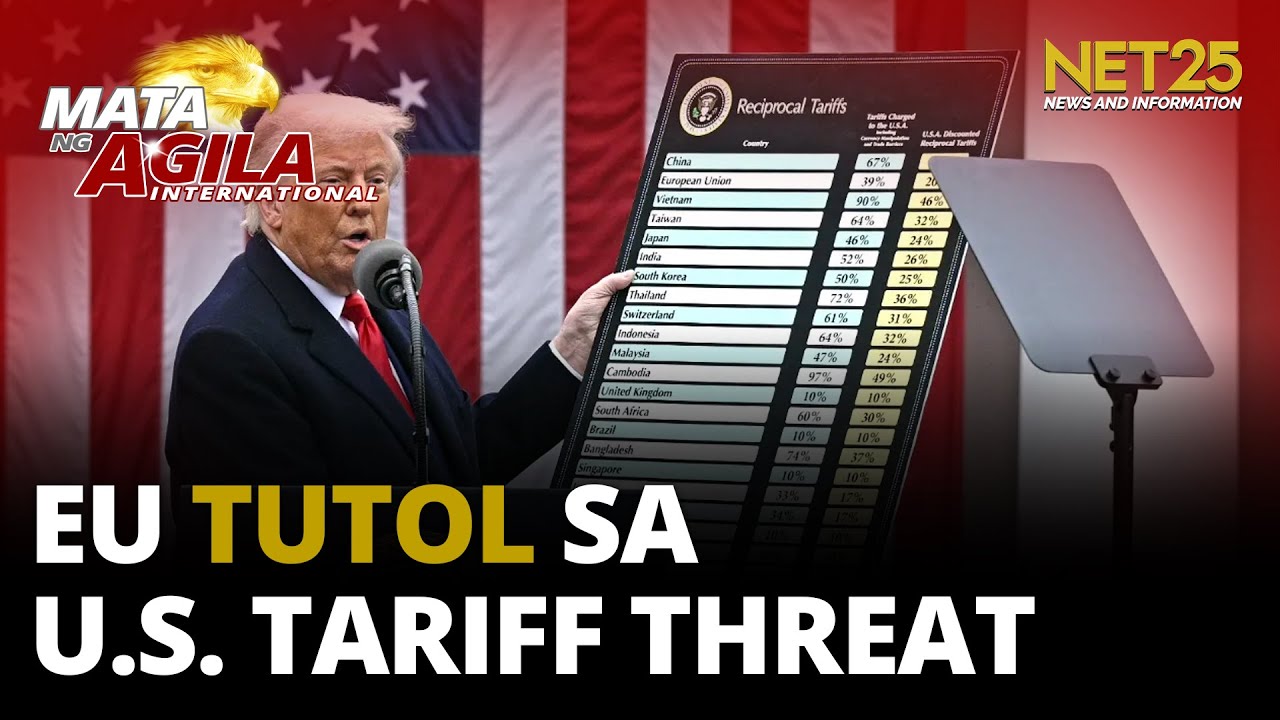 EU tumututol sa banta ng U.S. tariffs kaugnay ng Greenland