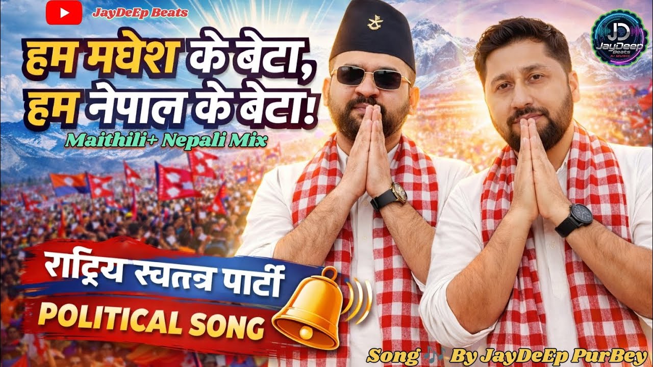 हम मधेश के बेटा | हम नेपाल के बेटा 🔔 | Balen Shah x Rabi Lamichhane | Nepali Political Song 2026