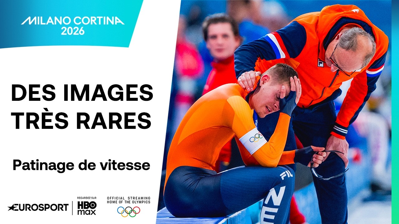 JO 2026 - DINGUE ! LA GROSSE COLÈRE d'un patineur néerlandais après une poussette de son adversaire
