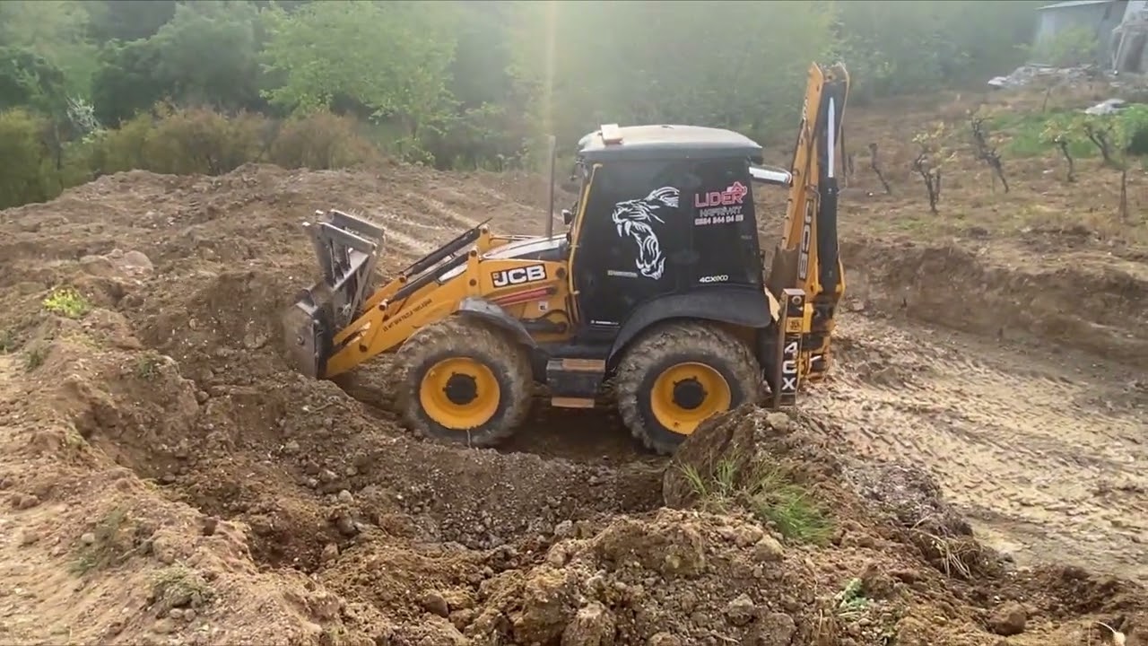 JCB 4CX İLE TEMEL KAZISI PART 3 TEMEL NASIL KAZILIR ? FOUNDATION EXCAVATION WITH HOW TO EXCAVATE