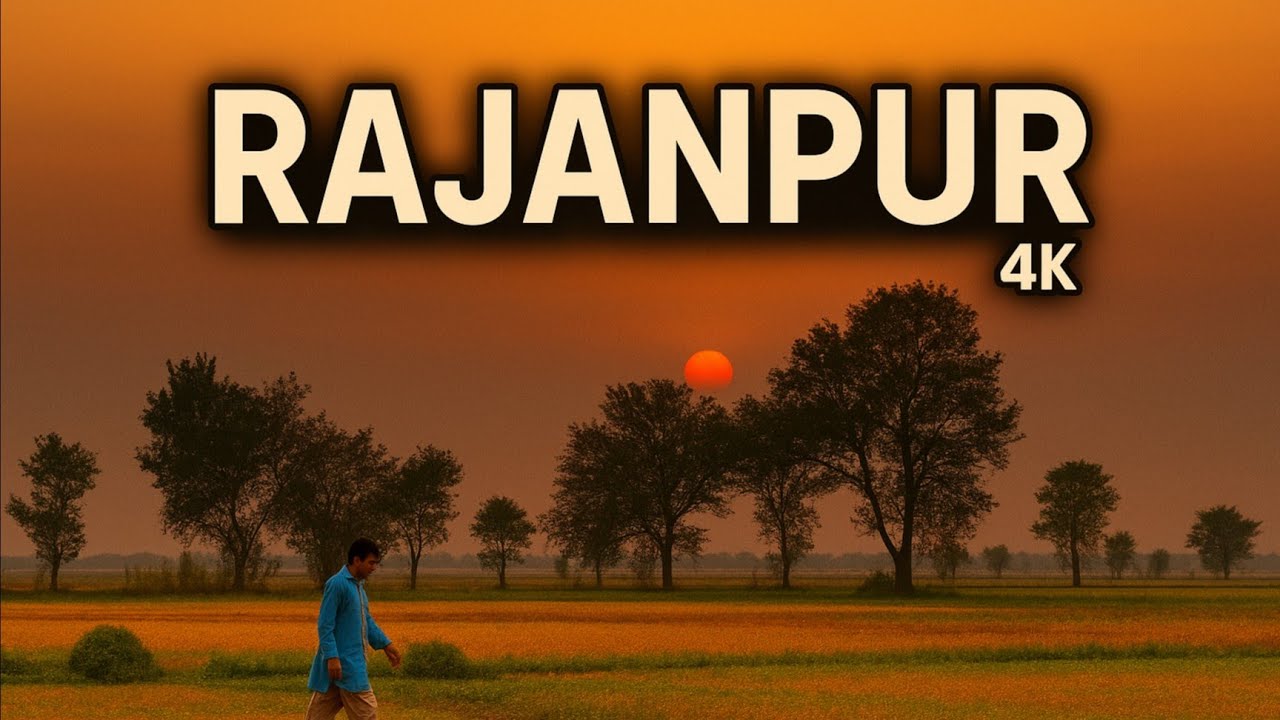 Rajanpur 4K Drone Video 2022 | District Rajanpur | South Punjab