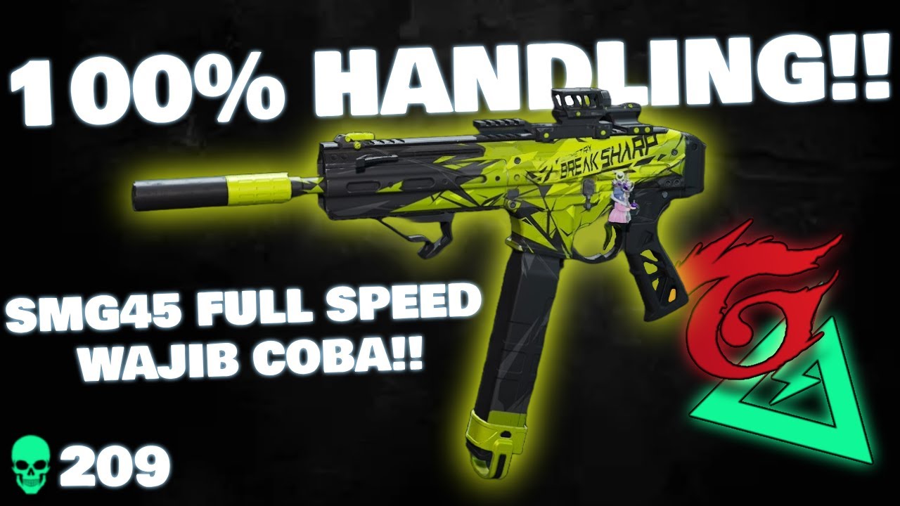 GOKIL! SENJATA SMG DENGAN 100 HANDLING TERLALU BRUTAL!! (SMG-45) - DELTA FORCE INDONESIA
