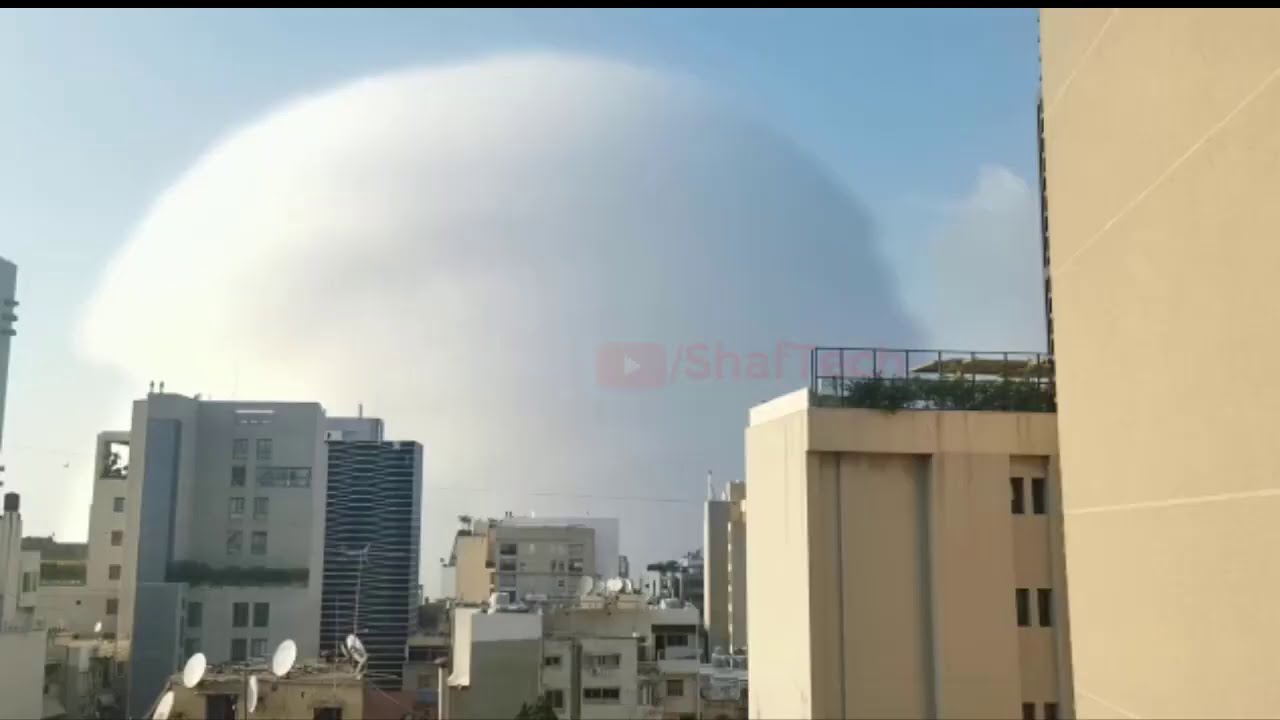 Beirut explosion: shows massive blast shaking Lebanon's ammonium nitrate likely caused explosion