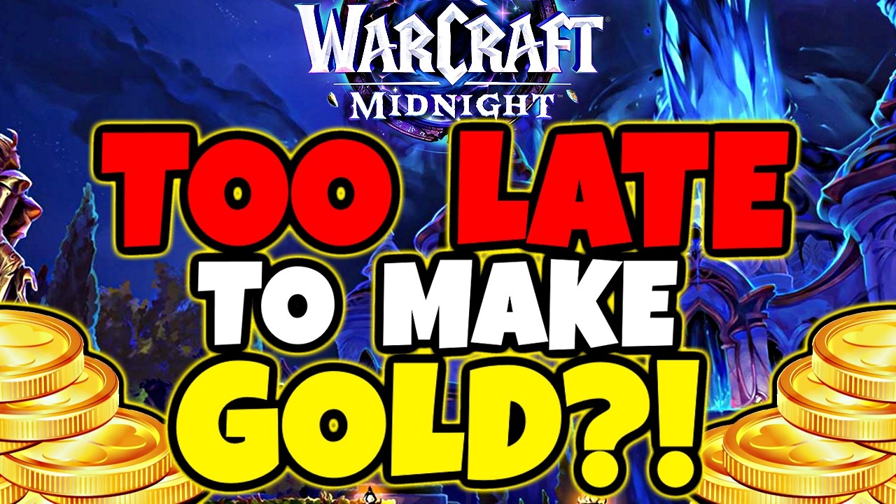 Уже СЛИШКОМ ПОЗДНО начинать зарабатывать золото в Midnight WoW?