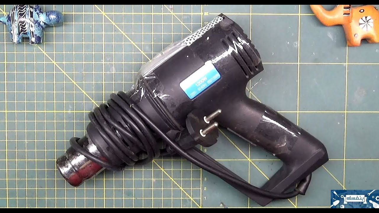 Blown Heat Gun Repair ( إصلاح هيت جن فرقع )