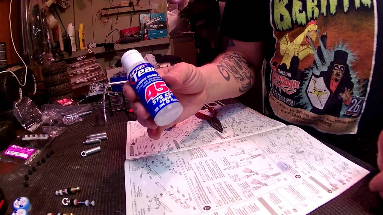 Tamiya Sand Scorcher build Part 2 Shock Assembly