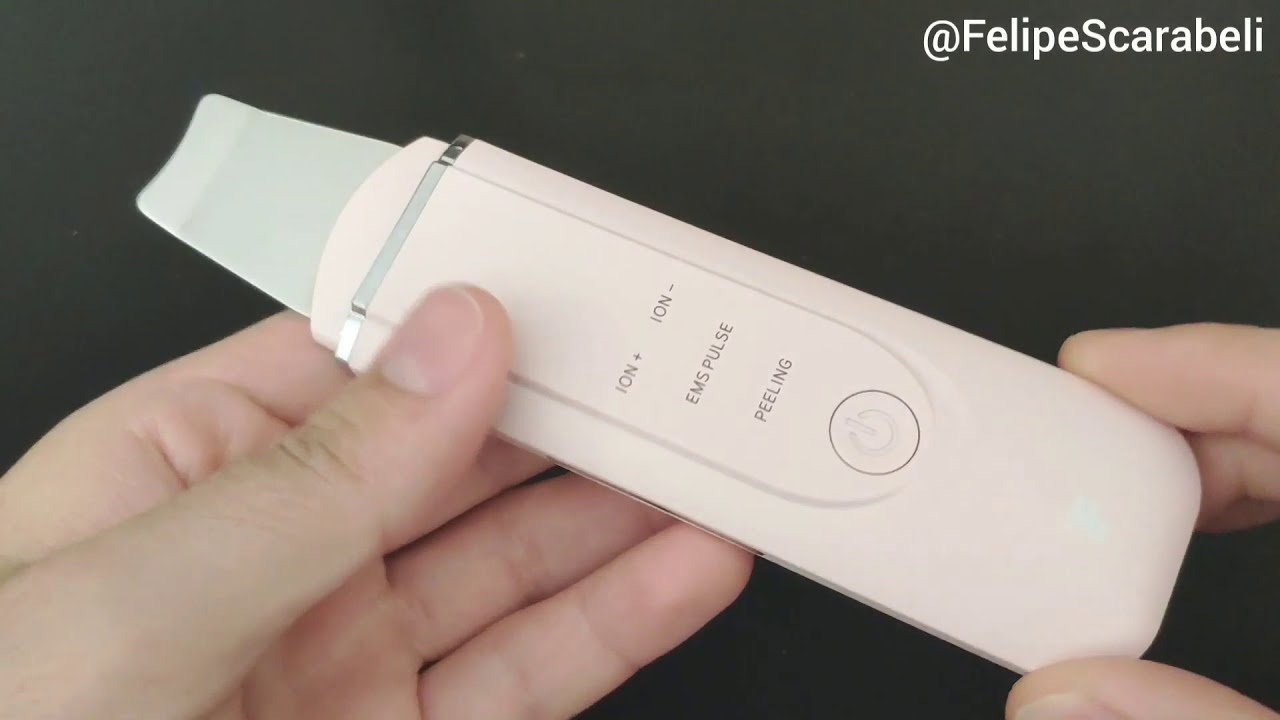 Espatula de Limpeza Facial Xiaomi InFace  - Ultrasonic Ionic Cleaner - #Xiaomi #Skincare #Brasil