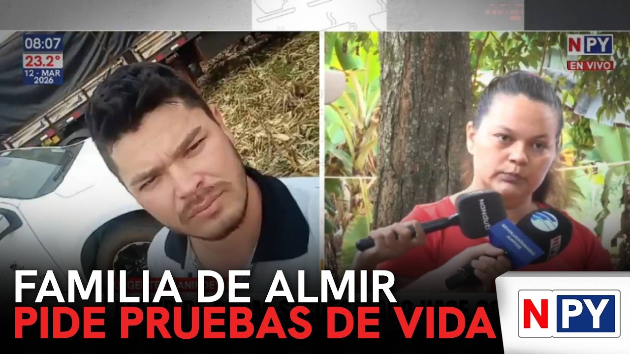 Familia de Almir de Brum reitera pedido de prueba de vida