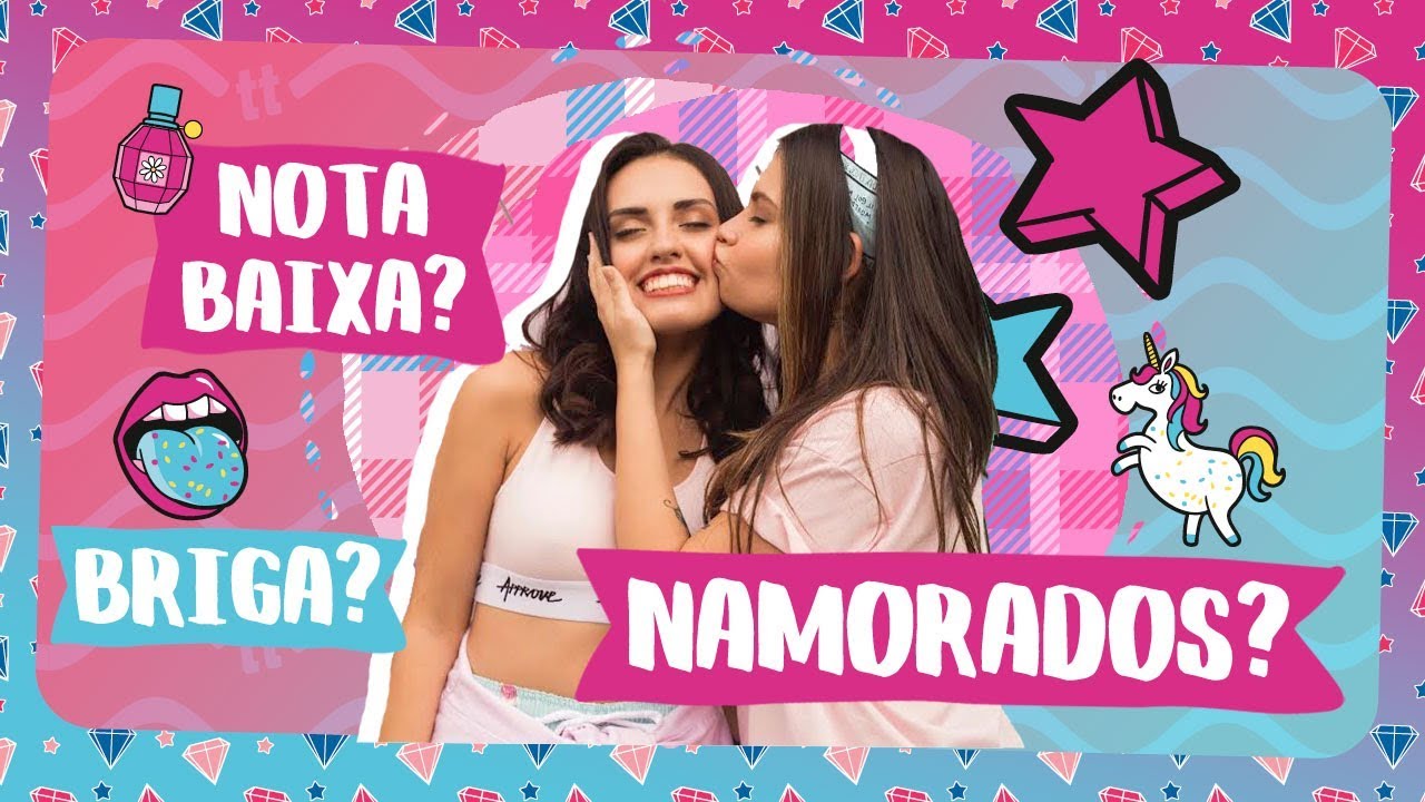 PRIMEIRO BEIJO? com CAROL E VITORIA