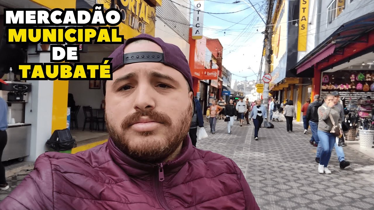 PASSEIO PELO MERCADO MUNICIPAL DE TAUBATÉ FEIRA DA BREGANHA