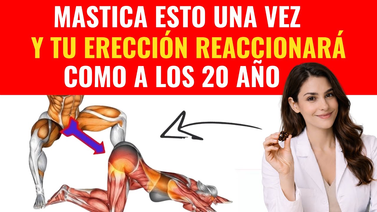 La especia que los hombres ignoran... Recupera Vigor y Resistencia después de los 60! salud sexual