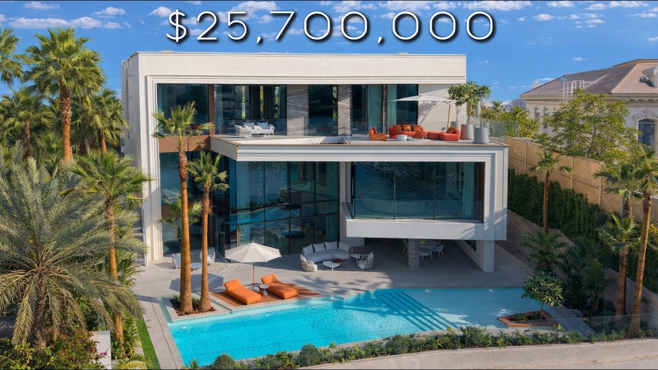 Inside a $25,700,000 IRON MAN Inspired MANSION - Jumeirah Islands, Dubai