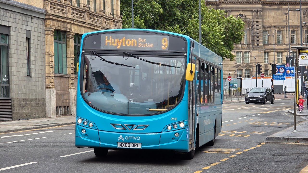 Arriva North West VDL SB200CS/Wright Pulsar 2 2983/MX09OPO - Route 9