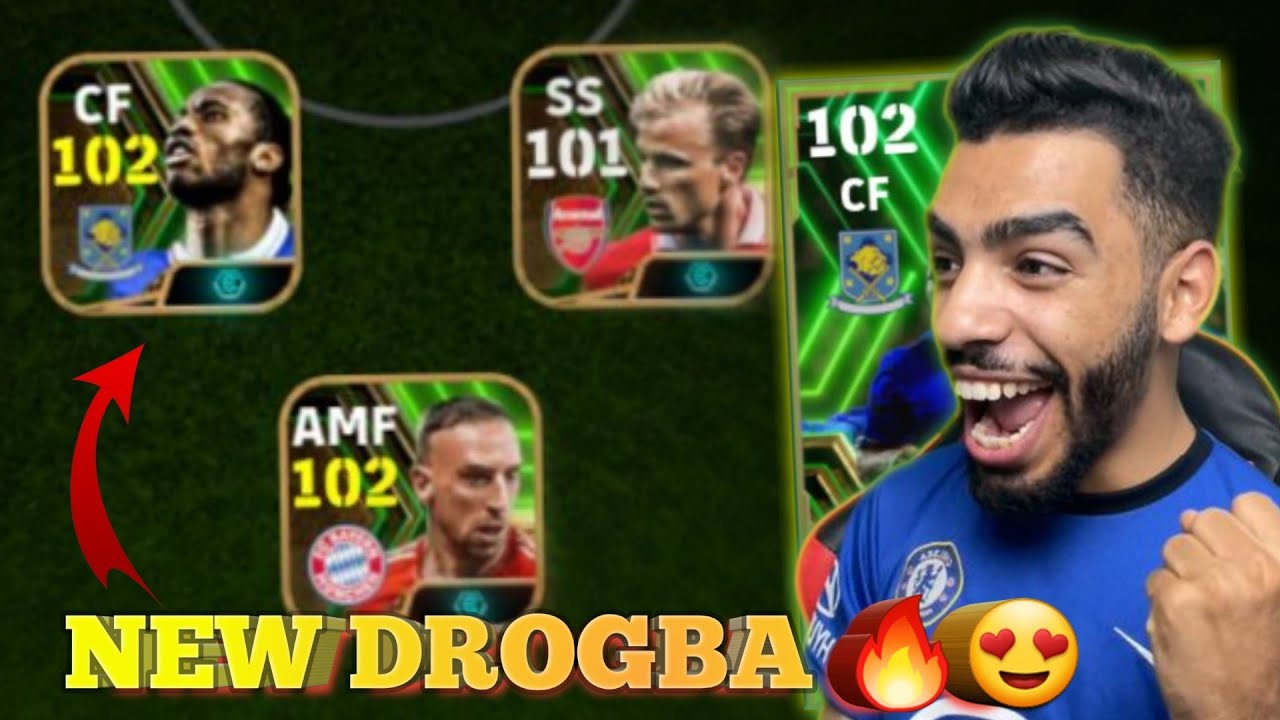 ДРОГБА НЕОСТАНОВИМ 🔥 ОТКРЫТИЕ НАБОРА + ГЕЙМПЛЕЙ eFootball 24 mobile